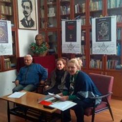 Реализирана средба на НУ Библиотека "Григор Прличев" - Охрид со учениците од ОУ Братство и Единство по повод месецот на книгата - литературно читање со избор од македонска и светска поезија
