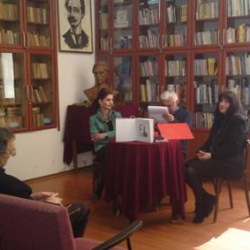 Посета на Хозе Емилио Почеко во Библиотека Охрид