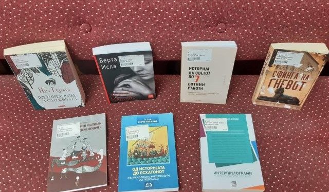 Нови книги во Библиотеката – избор за сечиј вкус