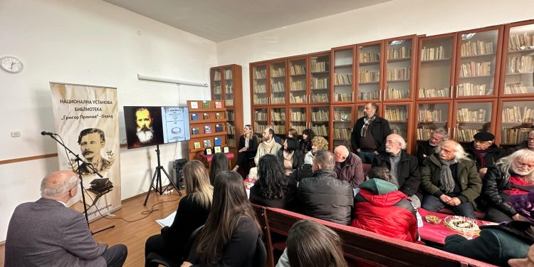 Денеска НУ Библиотека „Григор Прличев“  со традиционалната „Прличева визита“ ја одбележи 132 годишнина од  смртта на патронот