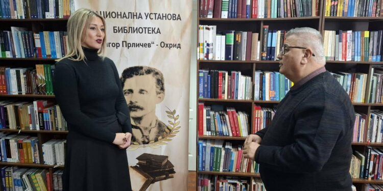 ИНТЕРВЈУ со Христина Трпеска, директор на НУ Библиотека „Григор Прличев“ Охрид